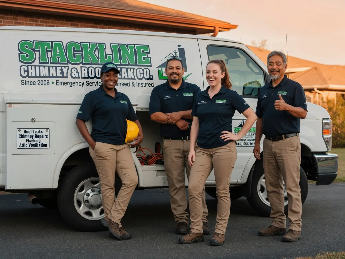 Chimney flashing repair company in Blaine, WA